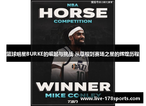 篮球明星BURKE的崛起与挑战 从草根到赛场之星的辉煌历程